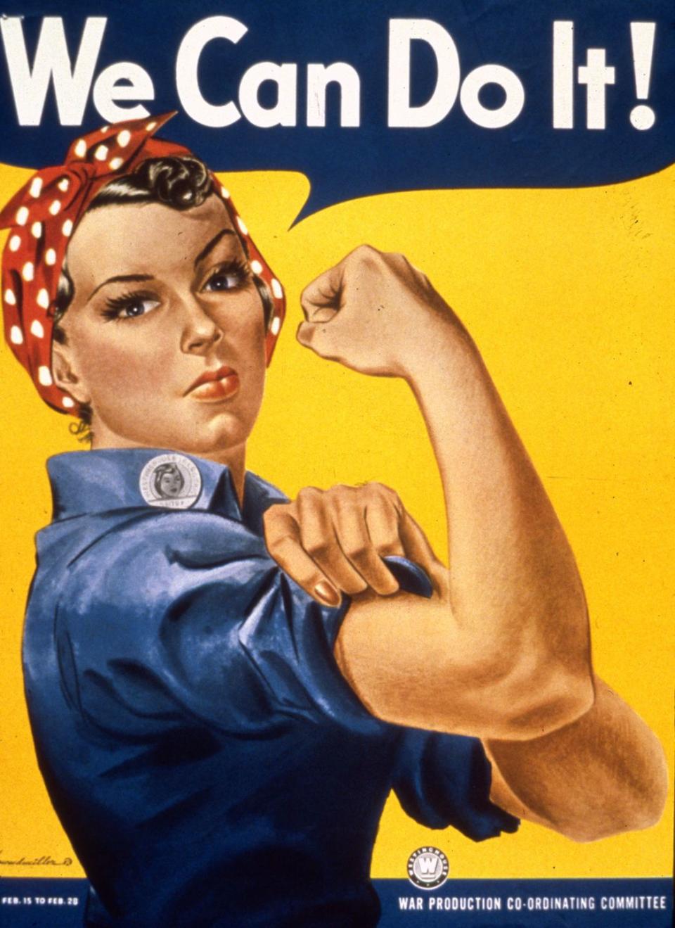 7) Rosie The Riveter