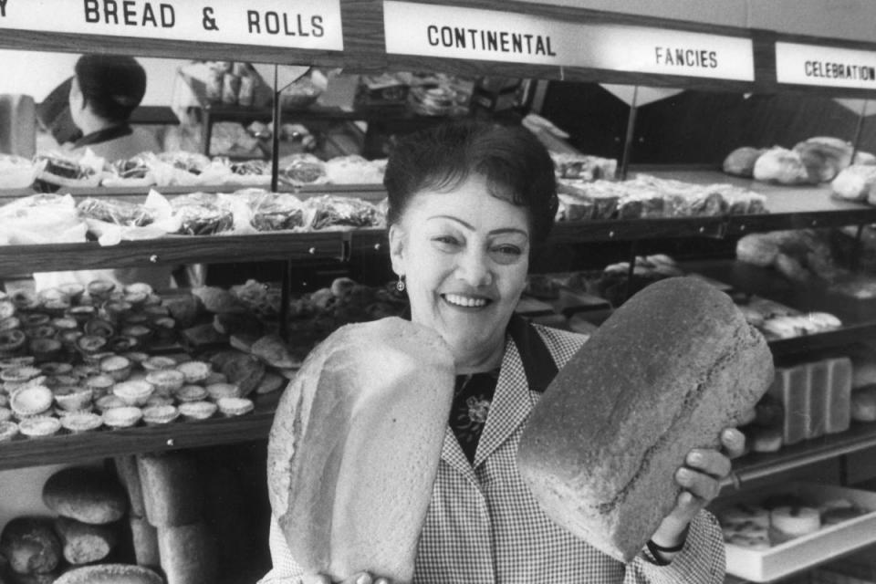 Loyal bakery customers saved Berry's, an Oxford bread shop in March 1983.