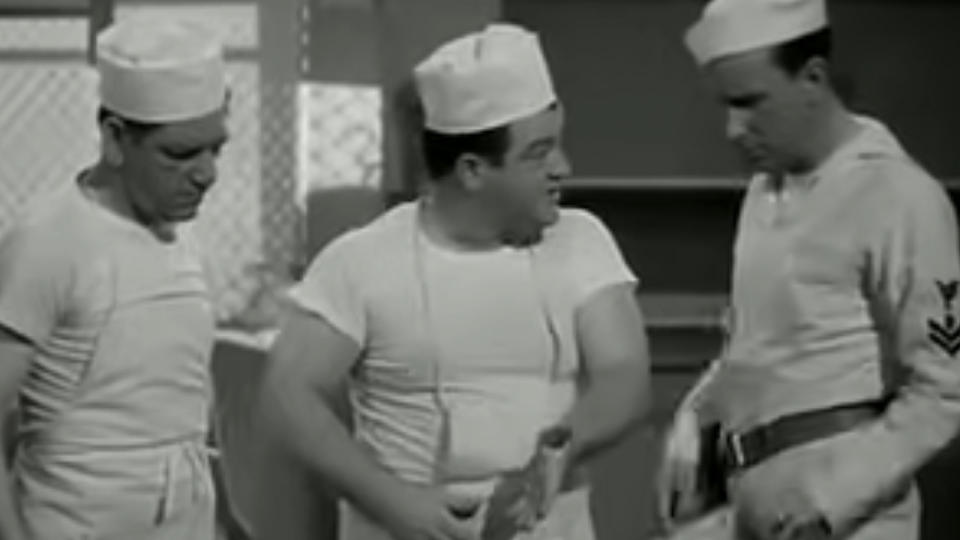 Abbott and Costello in In The Navy