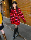 <p>Constance Wu arrives at <em>The View</em> in New York City on Oct. 4. </p>