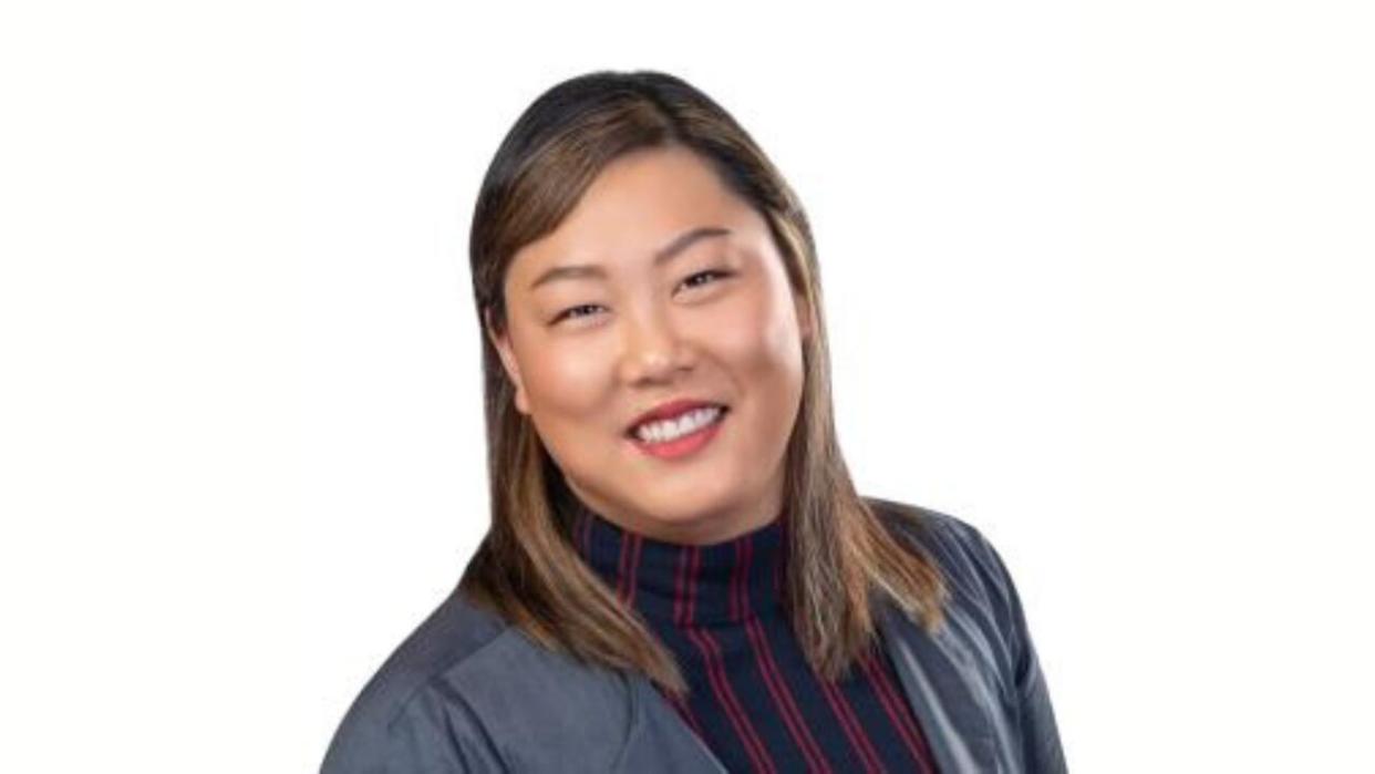 Victoria councillor Susan Kim is facing controversy after her name appeared on an archived version of an open letter calling for a ceasefire in Gaza. (City of Victoria - image credit)