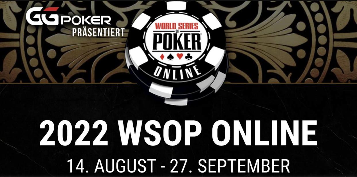 WSOP Online startet bei GGPoker