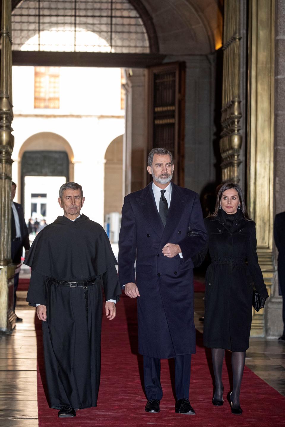 Llegada al monasterio de El Escorial