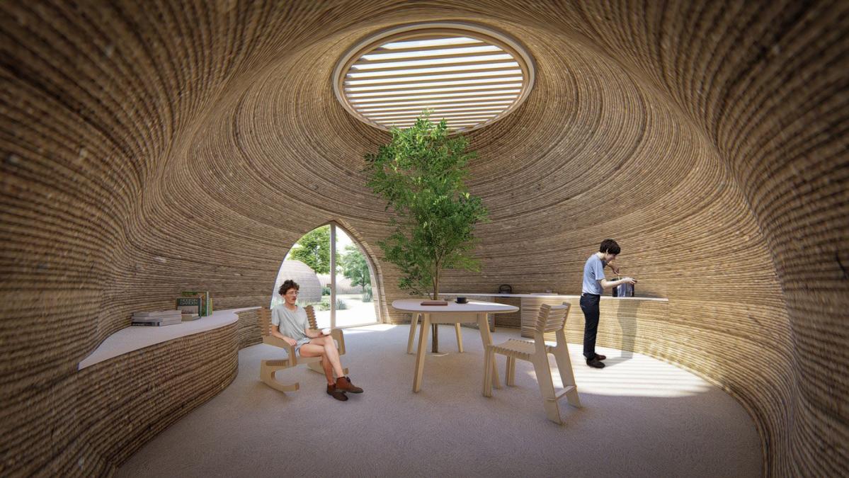 arv Rejsende købmand Avenue TECLA: A 3D-Printed Dome Home Made of Locally-Sourced Raw Earth