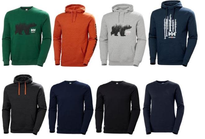 Nearly 130,000 Helly Hansen sweaters and hoodies have been recalled in Canada due to flammability concerns.