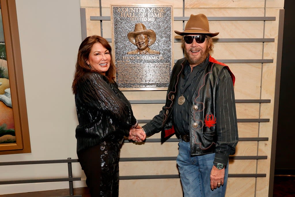 Mary Jane Thomas and Hank Williams Jr (Getty Images)