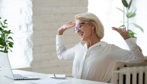   <span class="attribution"><a class="link " href="https://www.shutterstock.com/image-photo/pretty-middleaged-businesswoman-relaxing-seated-on-1619862787" rel="nofollow noopener" target="_blank" data-ylk="slk:fizkes/Shutterstock;elm:context_link;itc:0;sec:content-canvas">fizkes/Shutterstock</a></span>