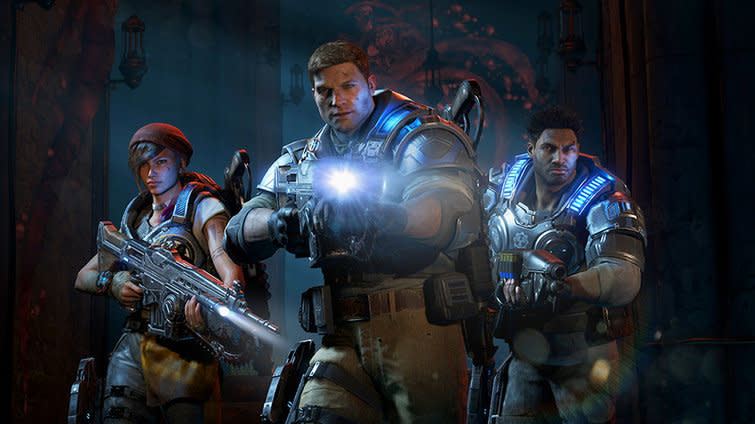 Microsoft's Gears of War 4.