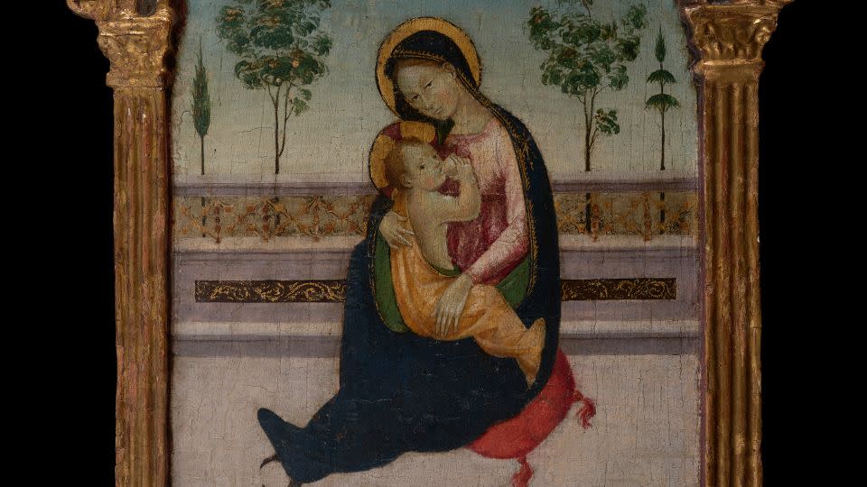 Bernardino del Signoraccio, "Madonna dell' Umiltà<em>,"</em> ca. 1460-1540 - Courtesy Flavio Gianassi/FG Fine Arts LTD