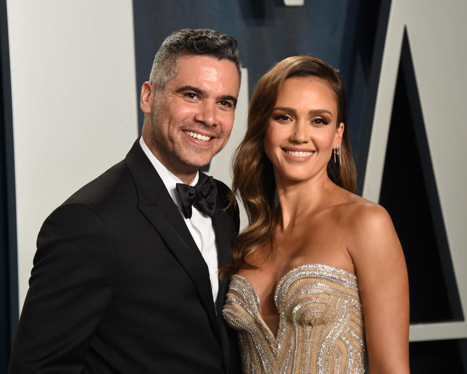 Jessica Alba and Cash Warren