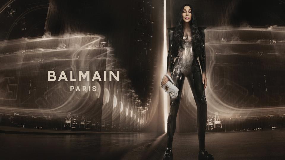 Balmain Partners With Cher, A True Trailblazer To Introduce The Blaze