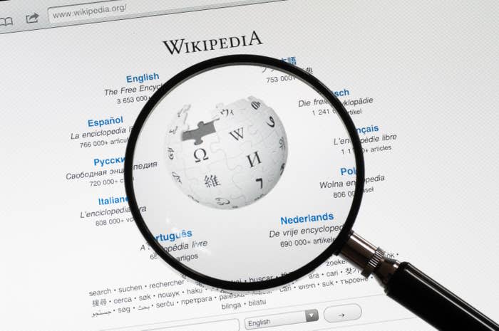 Wikipedia is a online free encyclopedia to which volunteers can add articles