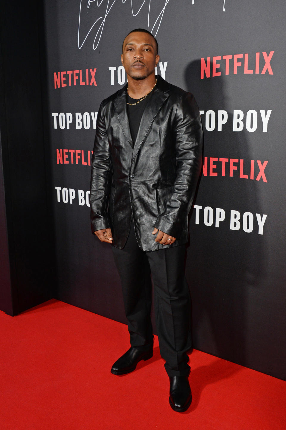 Ashley Walters attends the World Premiere of 