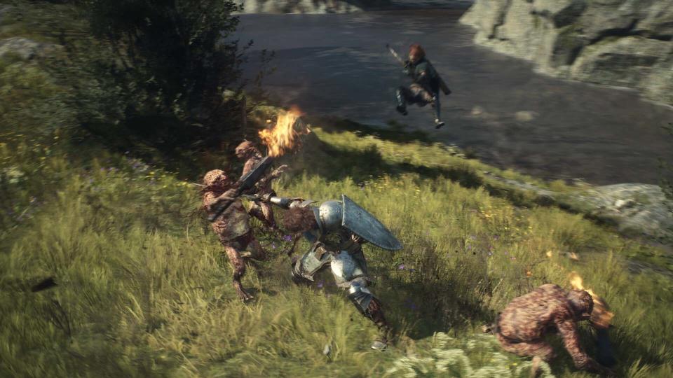 Dragon's Dogma 2 battle.