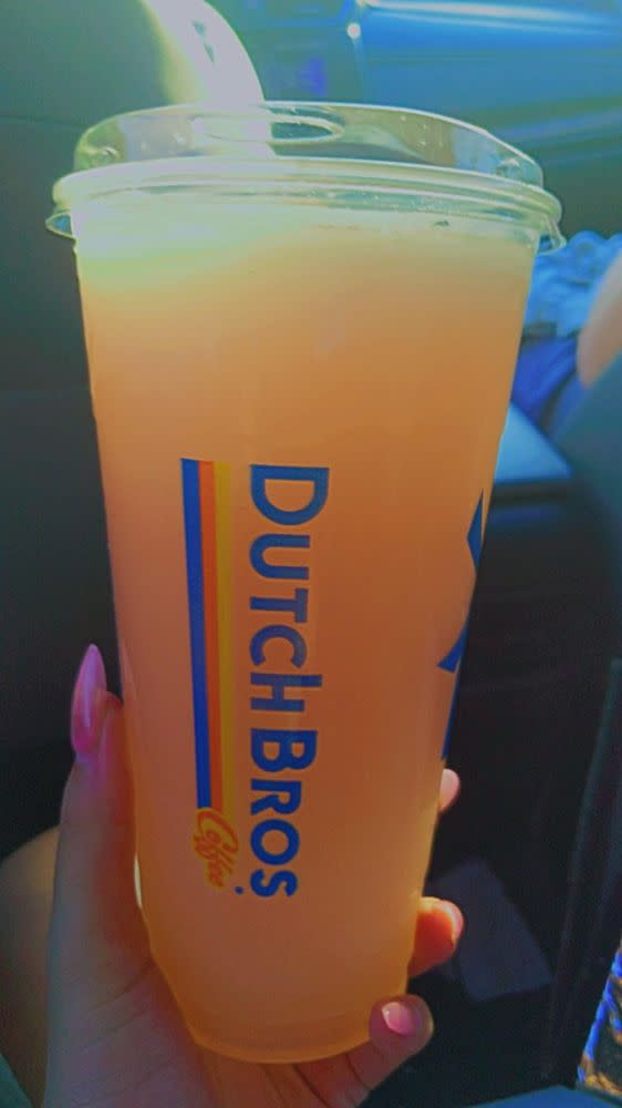 gummy bear lemonade from dutch bros