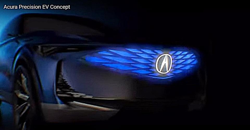 Acura正加速放電中，品牌公布全新電動概念休旅Precision EV Conc