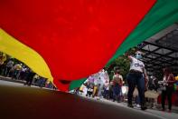 Protest in Bogota