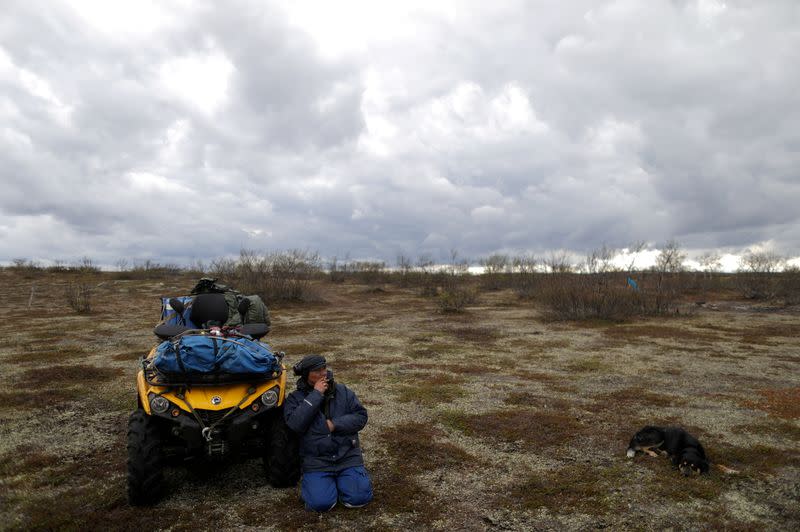 FILE PHOTO: The Wider Image: As Arctic warms, herders tangle with new industries