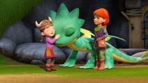 <p>If you have a <em>How to Raise Your Dragon</em> fan who is sad the movie franchise is complete, you can keep them in the world of dragons and vikings a little longer. This show follows twins who were raised by dragons and can speak their language. </p><p><a class="link " href="https://www.netflix.com/title/80218107" rel="nofollow noopener" target="_blank" data-ylk="slk:WATCH NOW;elm:context_link;itc:0;sec:content-canvas">WATCH NOW</a></p>