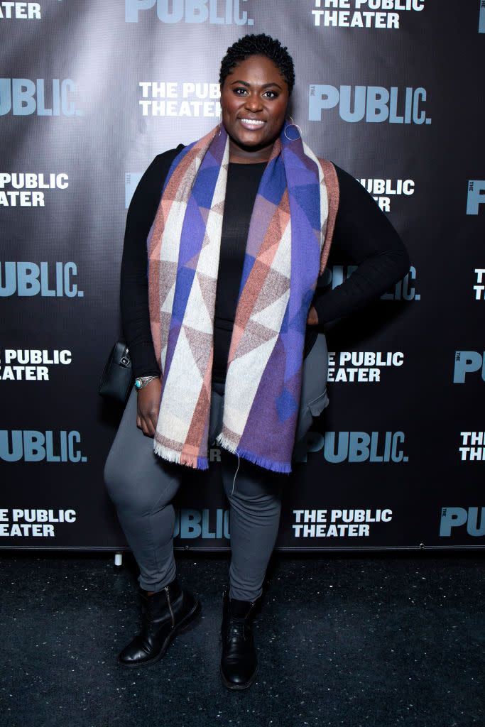 plus size outfit ideas for fall danielle brooks scarf