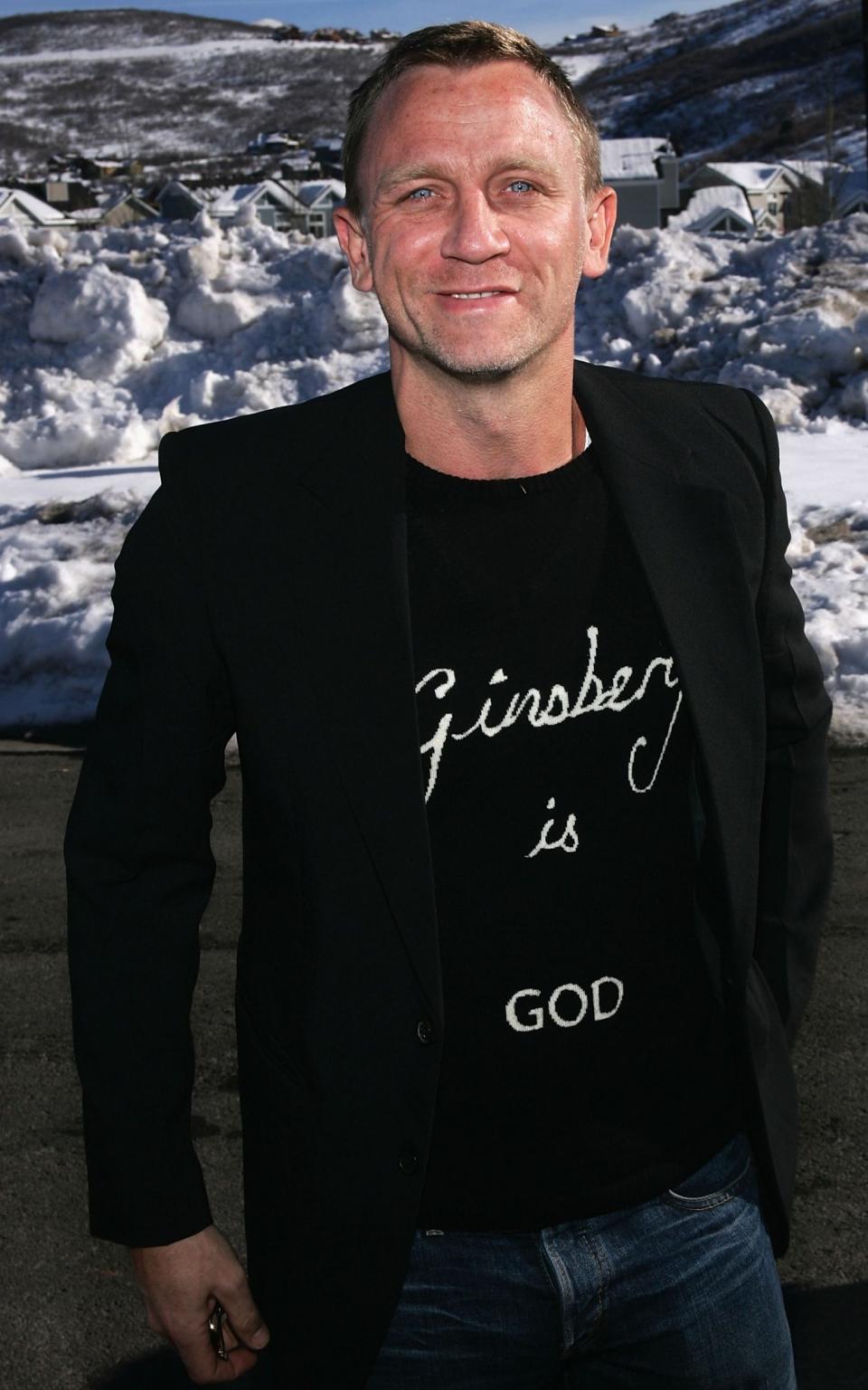 Daniel Craig at the Sundance Festival in Utah in January 2005