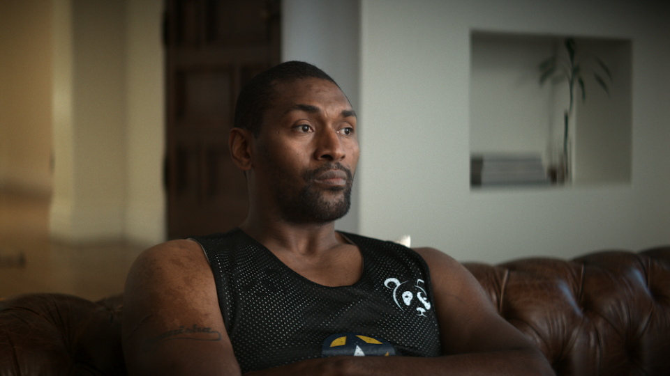 Ron Artest in “Untold: Malice at the Palace” - Credit: Courtesy of Netflix