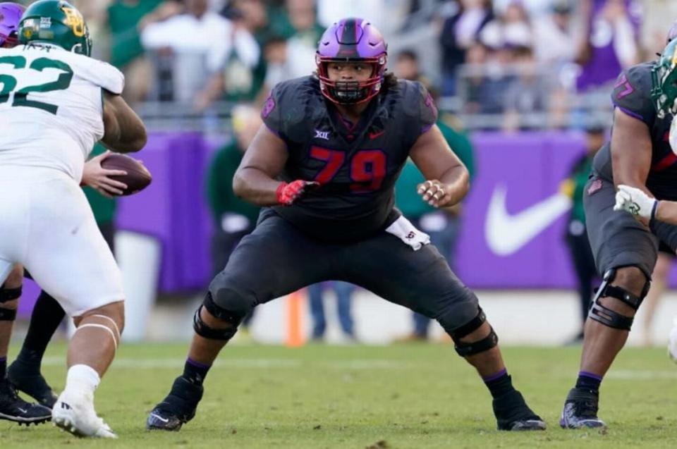 Steve Avila was a consensus All-American as a center for Texas Christian during the 2022 college football season.