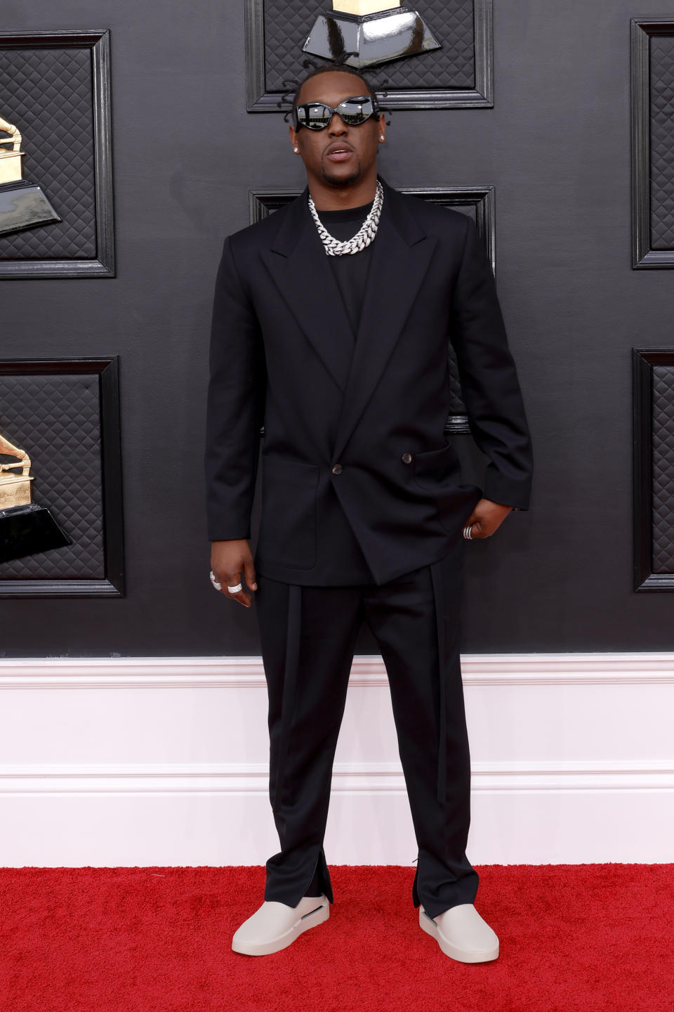 Hit-Boy attends the 64th Annual GRAMMY Awards at MGM Grand Garden Arena on April 03, 2022 in Las Vegas, Nevada. - Credit: Frazer Harrison/Getty Images for The Recording Academy
