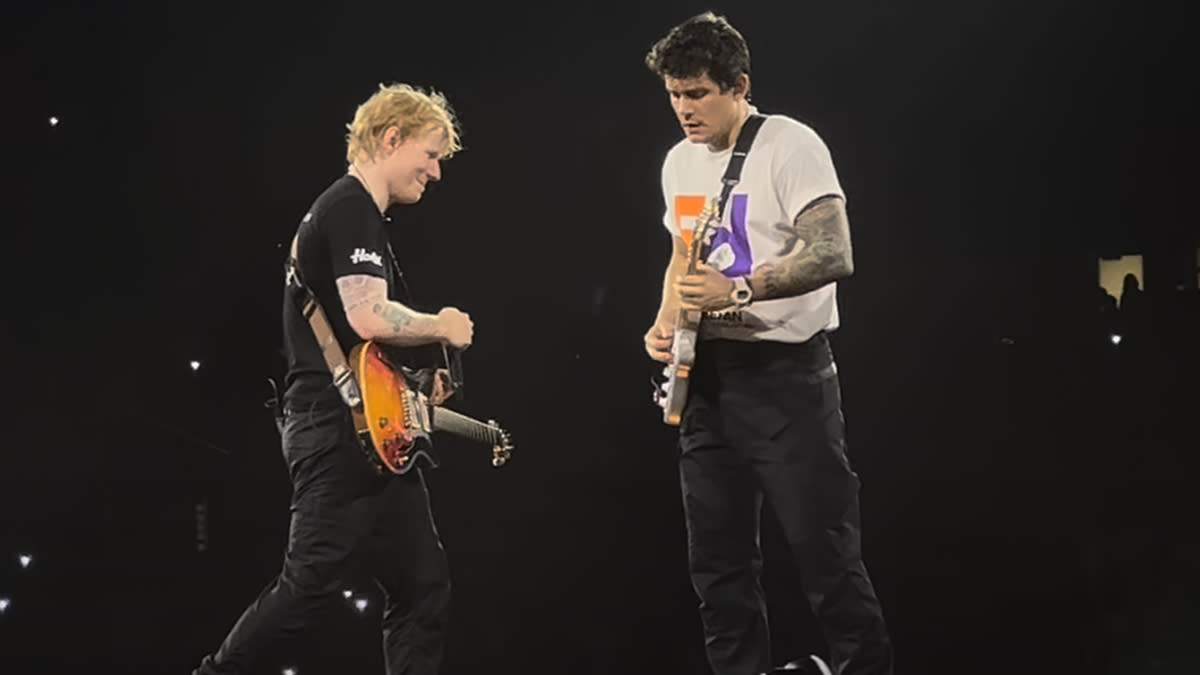  Ed Sheeran and John Mayer 