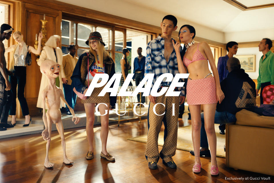 The Palace Gucci campaign.