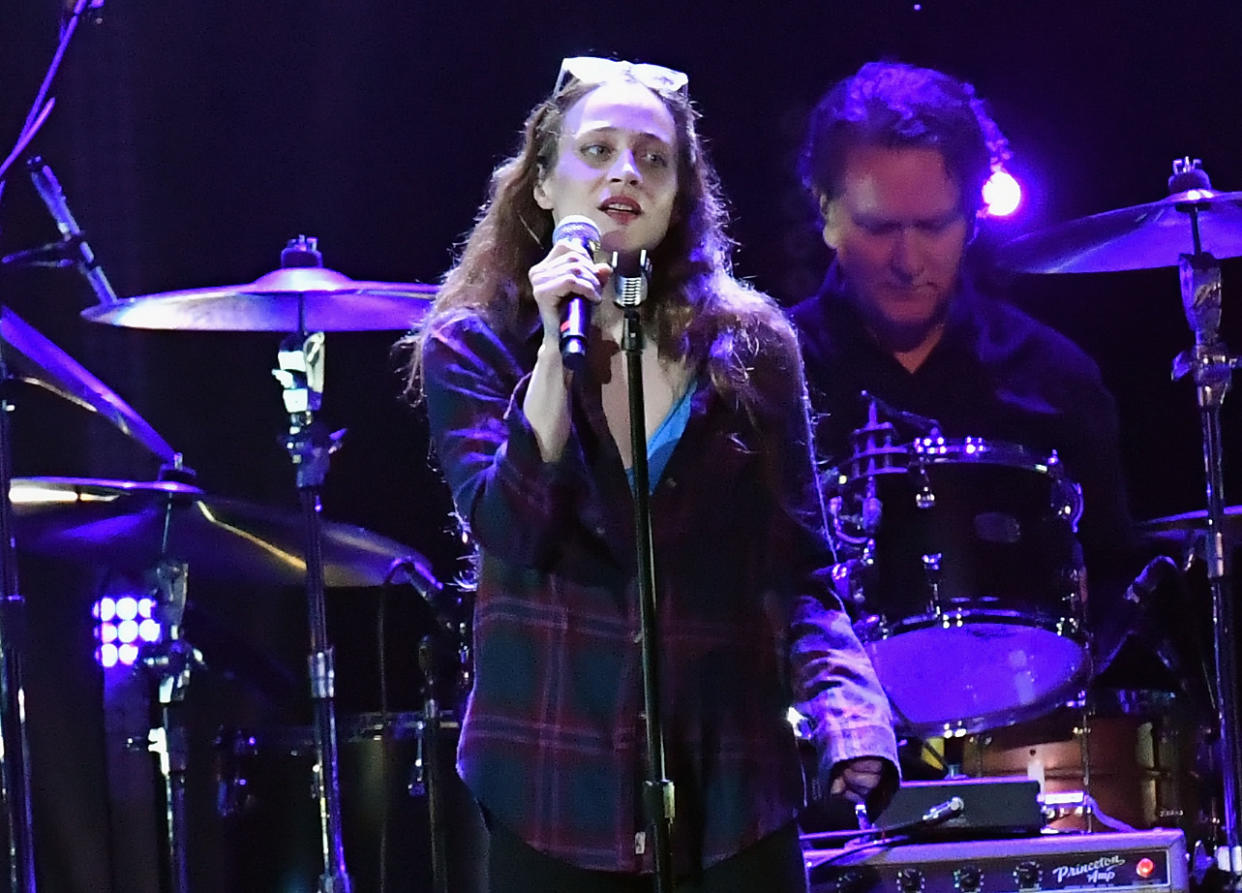 INGLEWOOD, CA - JANUARY 16: Fiona Apple performs onstage during I Am the Highway: A Tribute to Chris Cornell on January 16, 2019 in Inglewood, California.  (Photo by Jeff Kravitz/FilmMagic)