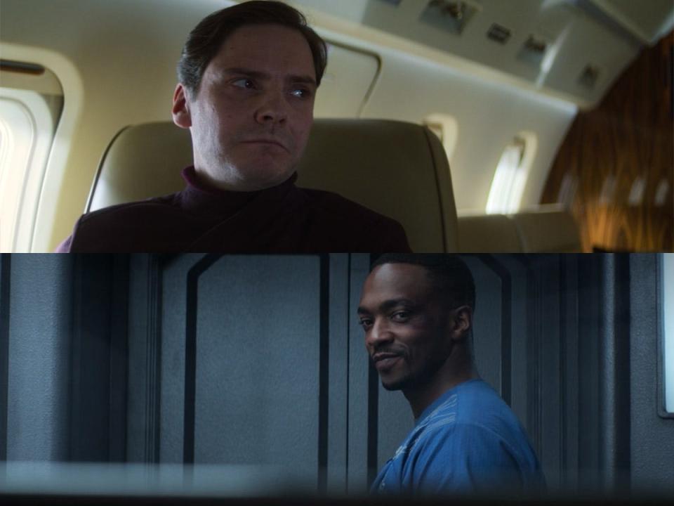 the falcon and the winter soldier 103 detail zemo sam jail cell callback captain america civil war