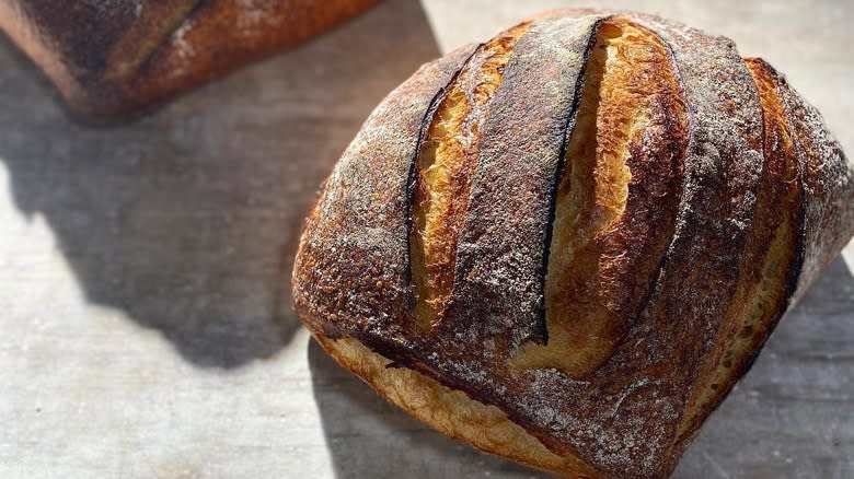 slice sourdough bread