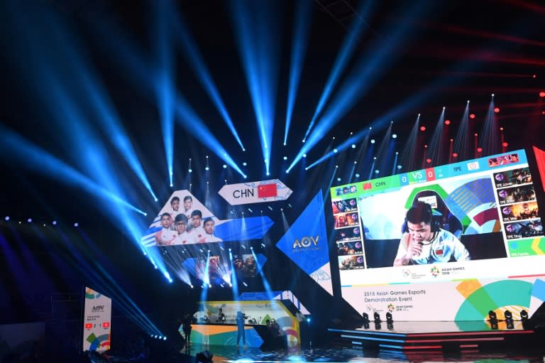 The eSports event at the Asian Games was held with much glitz and glamour