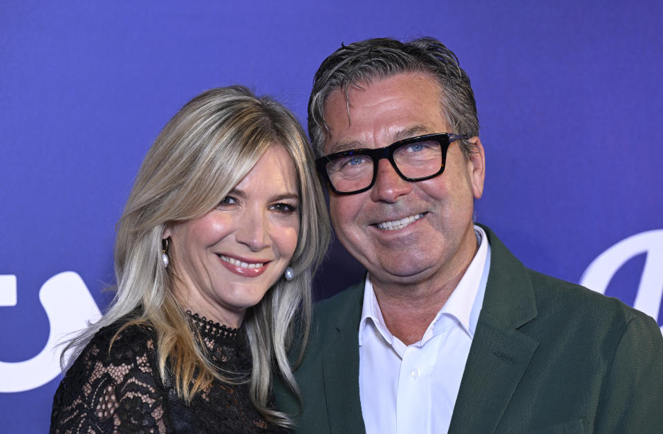 Lisa Faulkner and John Torode attend the ITV Palooza 2023 at the Theatre Royal Drury Lane on November 21, 2023 in London, England. (Photo by Gareth Cattermole/Getty Images)
