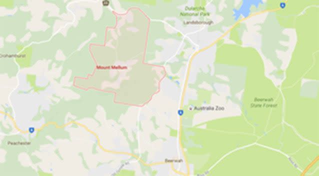 A map of the area where the accident occurred. Source: Google Maps.