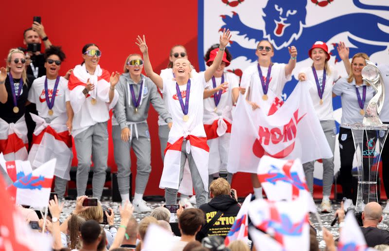 Women's Euro 2022 - England Victory Celebrations