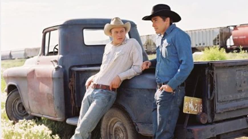 Released in August 2005 the films director Ang Lee won an Oscar for this film which saw Heath Ledger and Jake Gyllenhaal play two cowboys who fall in love whilst working on a ranch. Apparently Heath declined to go to the one month cowboy camp organized as he had grown up on farms in Western Australia. Jake however was required to attend, however, as he needed "roughing up".