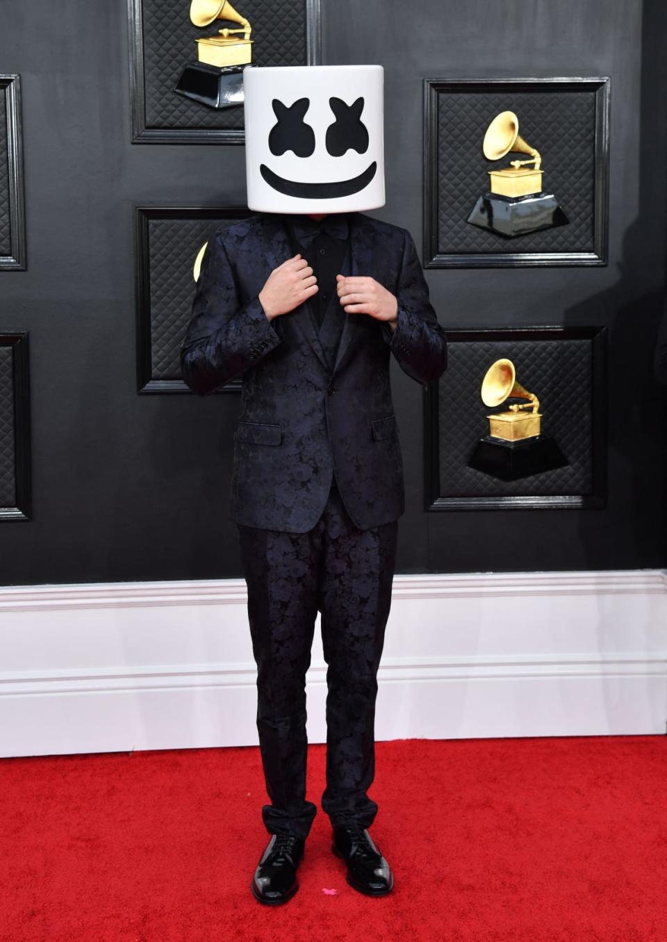 <div class="inline-image__caption"><p>DJ Marshmello.</p></div> <div class="inline-image__credit">ANGELA WEISS/Getty</div>