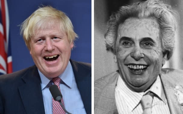 Boris Johnson recalled his obsession with Australia, saying 'I had become a kind of unconscious Les Patterson'