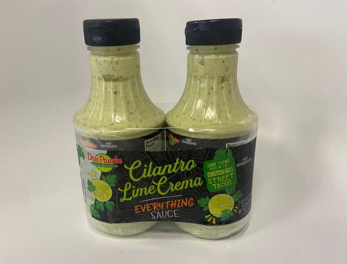 Don Pancho Cilantro Lime Crema Twin Pack of 32-ounce bottles. FDA