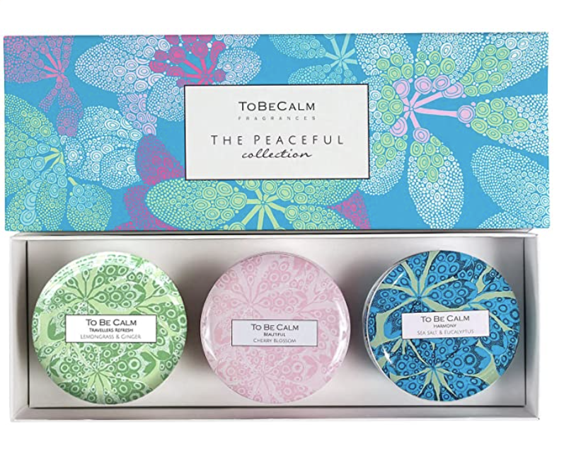 To Be Calm Mini Candles Peaceful Collection. (PHOTO: Amazon Singapore)