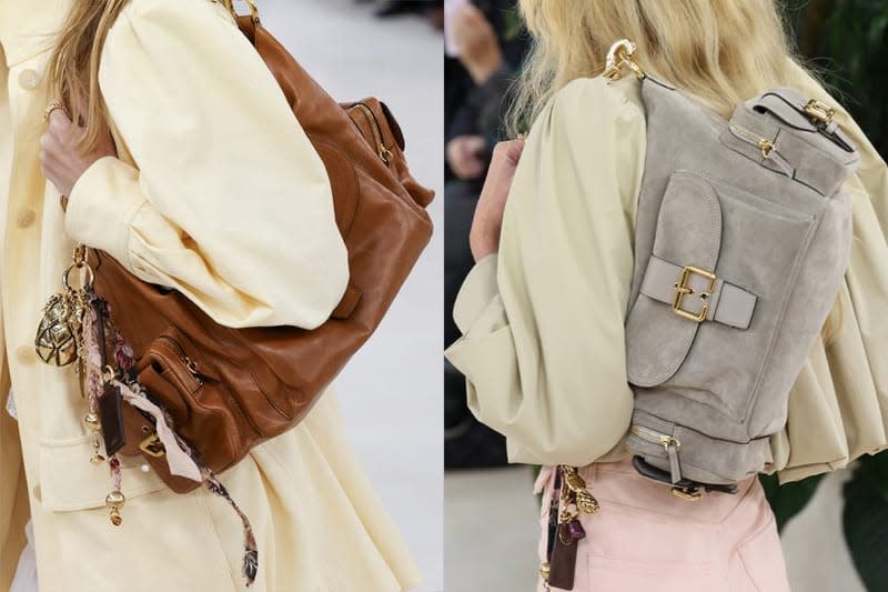 Chloé paris fashion week 2025 spring summer Chemena Kamali handbags 