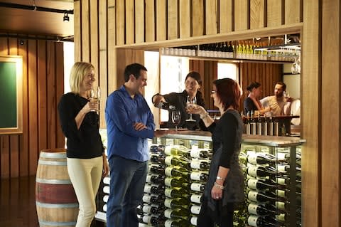 Tasting wine at Vasse Felix - Credit: Frances Andrijich