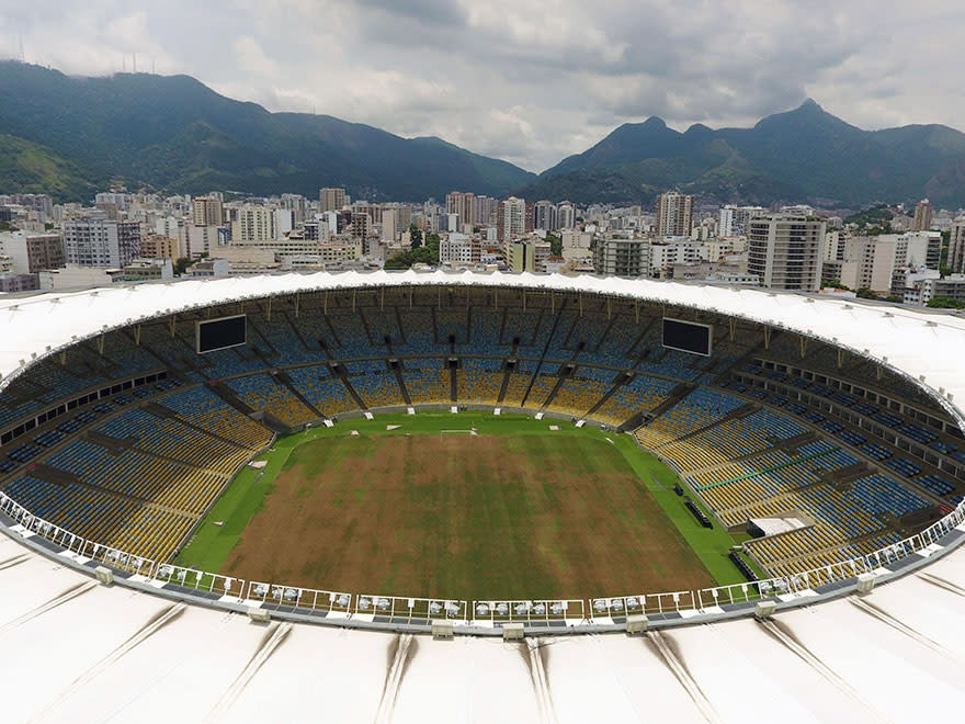 <p>A general view of the stadium in 2017 (Vanderlei Almeida) </p>