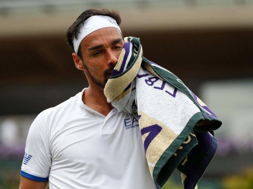 Fabio Fognini could be in hot water after saying he wanted a bomb to hit Wimbledon during his third-round match on Saturday. The 10th-ranked Italian referred to the "damned English" and said he wished "a bomb would explode at the club" during a straight sets defeat to American Tennys Sandgren.More than 1,000 bombs fell in the area during World War II, destroying thousands of nearby homes, and 16 fell on the tournament grounds. One hit Centre Court. Fognini said afterwards that his comments came in the heat of the moment and that he was upset about not playing well and the condition of the grass on Court 14. "If I offended anyone, I apologise," Fognini said. "That definitely wasn't my intention." The volatile Fognini, who is married to 2015 U.S. Open champion Flavia Pennetta, also bloodied knuckles on his right hand after punching his racket during the match against Sandgren. An All England Club spokeswoman said there was no immediate comment from tournament officials. But the episode will be investigated to determine whether it rises to the level of a major offence, because he is still under a two-year probation after he insulted a female chair umpire at the 2017 US Open and got kicked out of that tournament. In October 2017, the Grand Slam Board said Fognini would be suspended for two major tournaments if he commits another major offence before the end of this year. He was docked a then-record $27,500 of his prize money at Wimbledon back in 2014 for a series of outbursts during a first-round victory. Additional reporting by AP