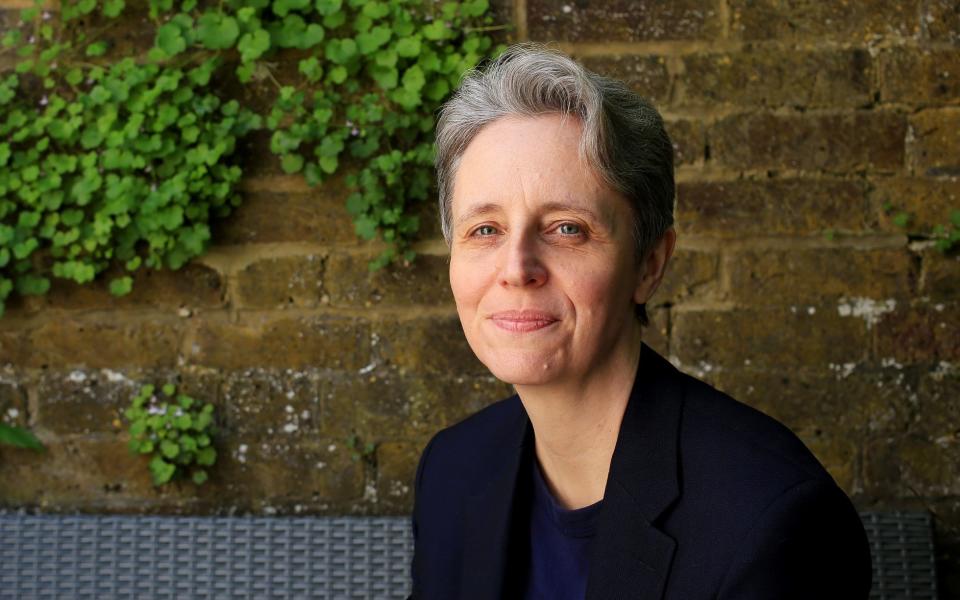 Portrait of British philosopher and writer Kathleen Stock, photographed at home near Brighton - Clara Molden for The Daily Telegraph