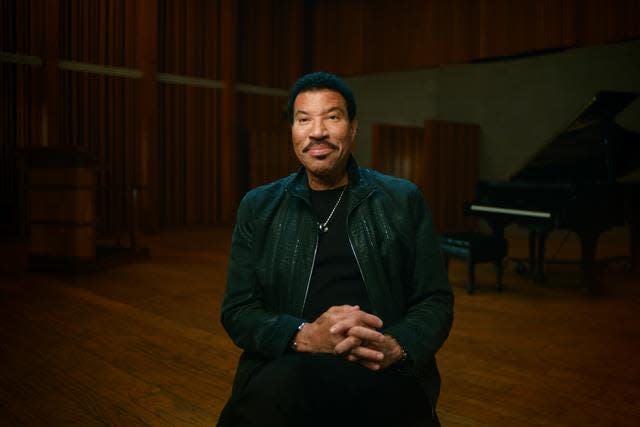 Lionel Richie, one of the architects of "We Are the World," is interviewed for the new documentary, "The Greatest Night in Pop," coming to Netflix Jan. 29, 2024.
