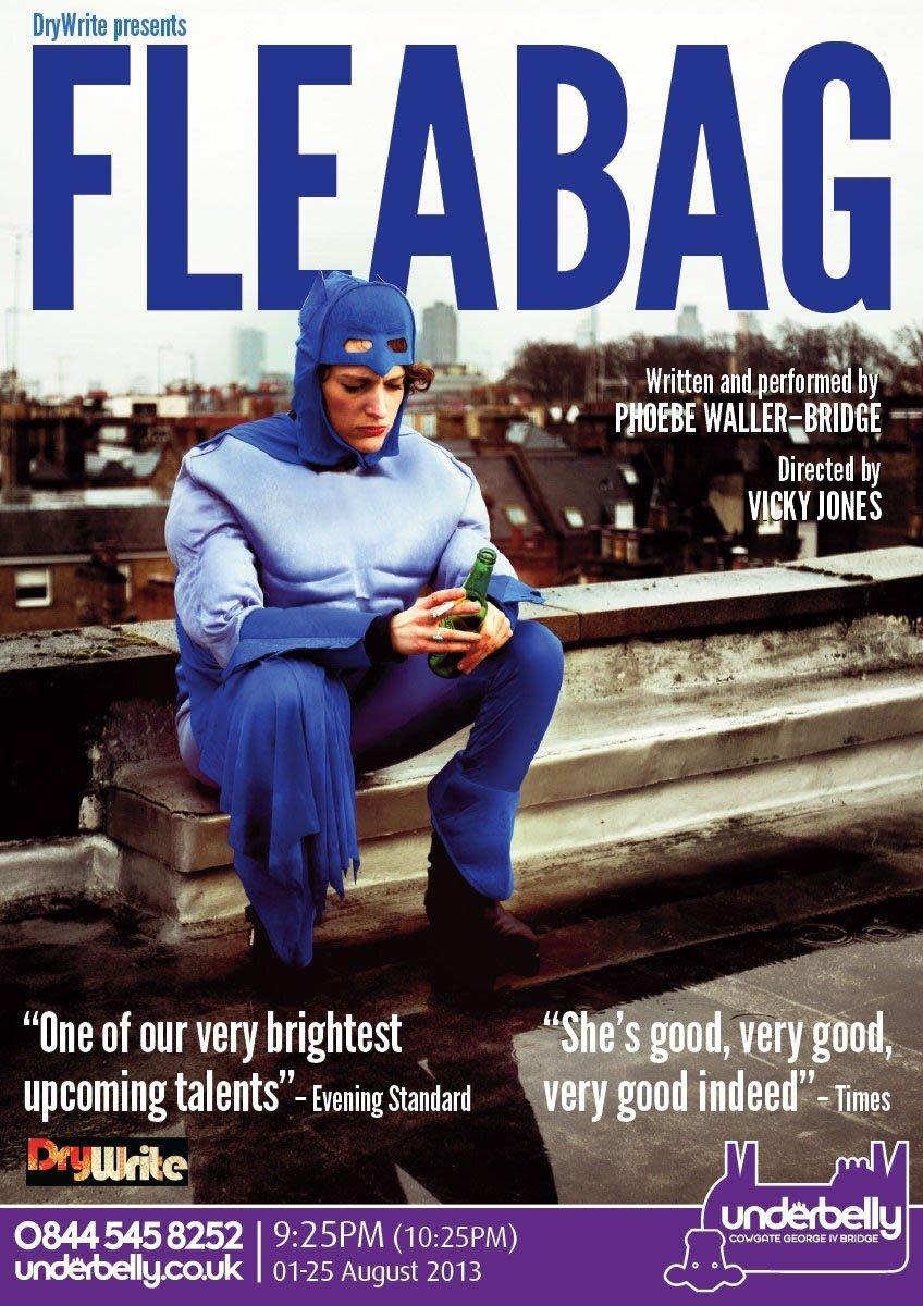 Original Fleabag poster from Edinburgh Fringe 2013