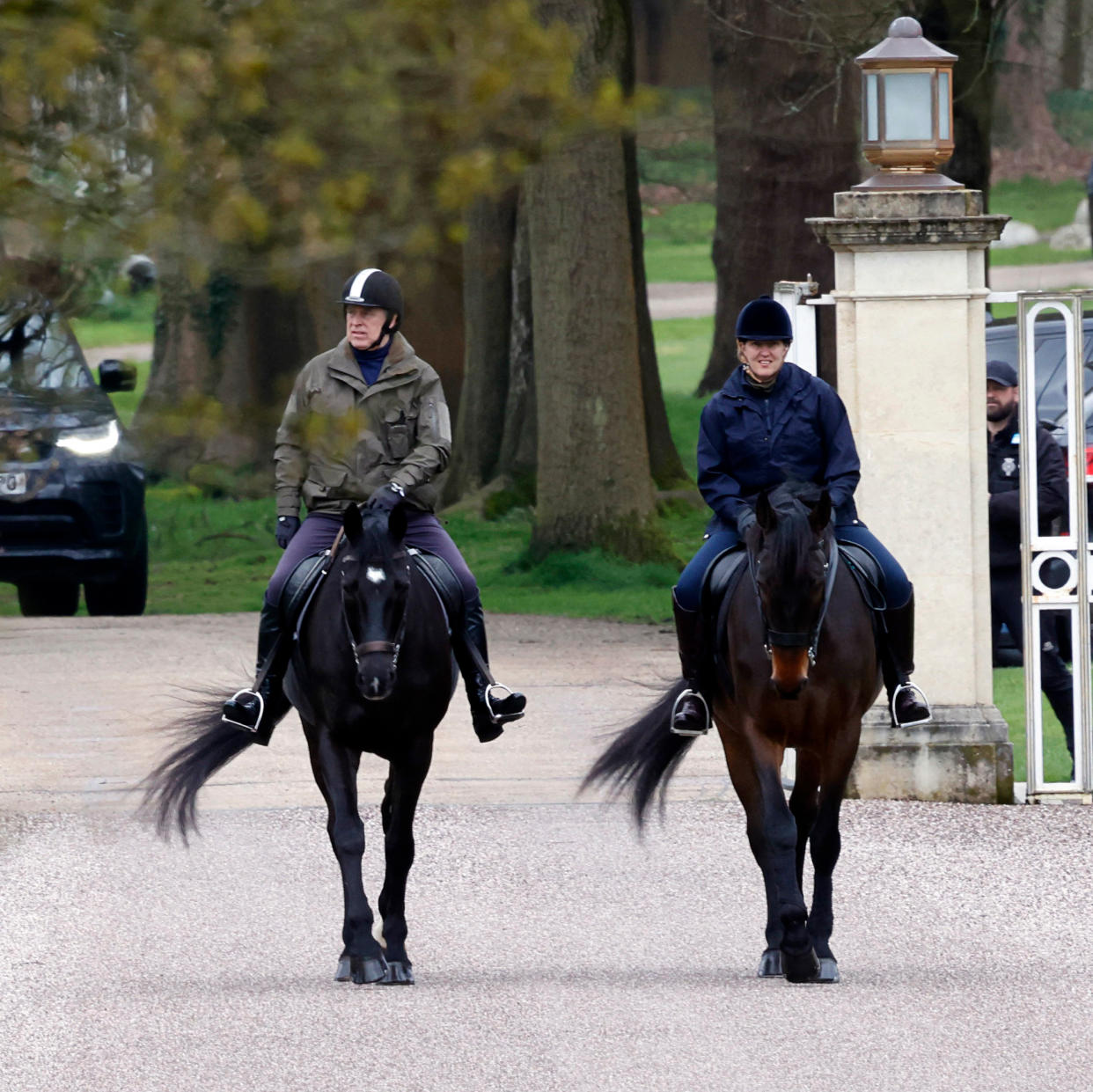 Prince Andrew Spotted Taking a Horseback Ride as Netflix Movie About His BBC Interview Premieres